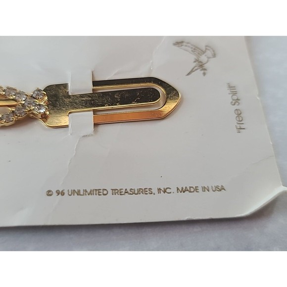 Austrian Crystal Book Marker 24k GP Book Marker - Picture 10 of 10